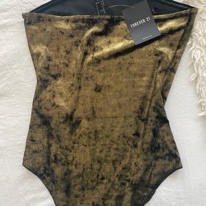 Crushed Velvet Bodysuit